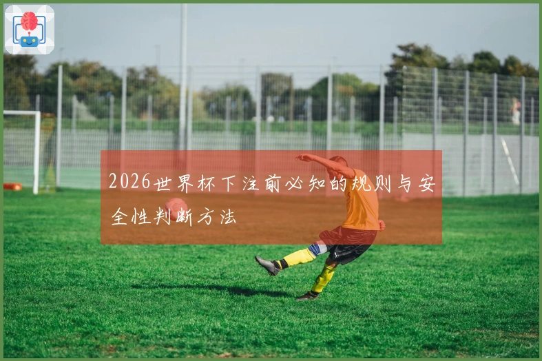 2026世界杯下注前必知的规则与安全性判断方法