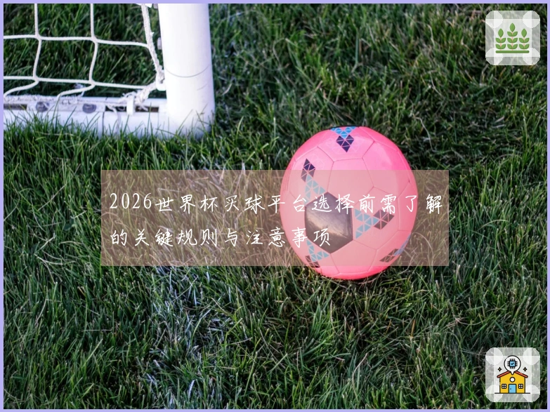 2026世界杯买球平台选择前需了解的关键规则与注意事项
